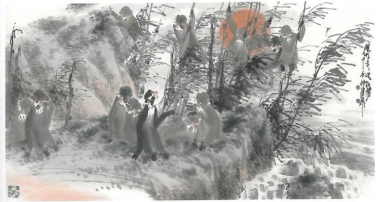 徐培晨猴画最新价格，自然美景的旅行探索之旅
